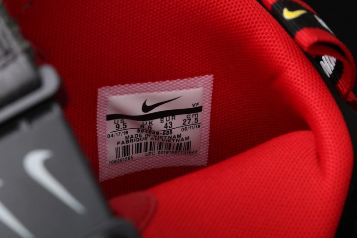 Air Force 1 Mid Utility University Red  804609-605