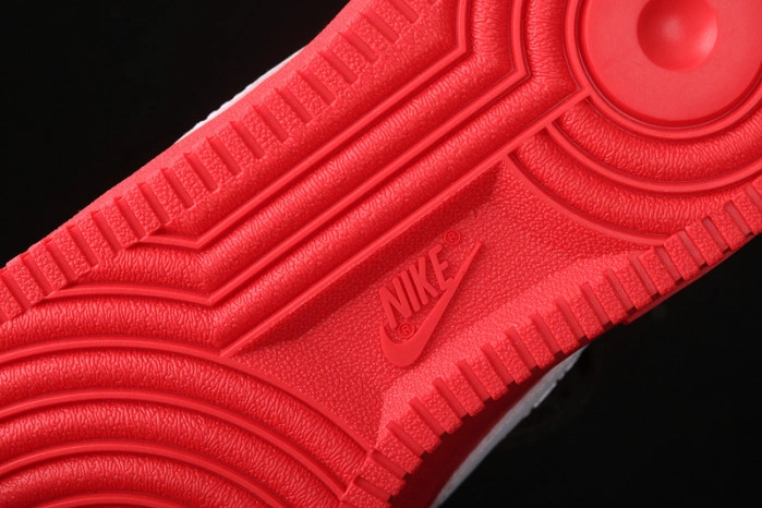 Air Force 1 Mid Utility University Red  804609-605