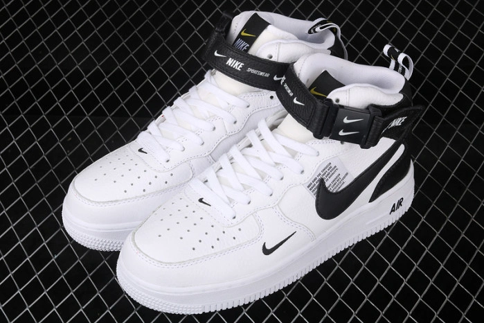 Air Force 1 Mid Utility White Black  804609-103