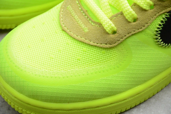 Air Force 1 TD x Off White VOLT HYPER JADE CONE Toddler BV0853-700