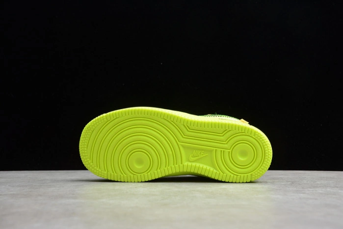 Air Force 1 TD x Off White VOLT HYPER JADE CONE Toddler BV0853-700