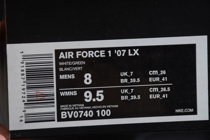 Air Force 1 Vandalized Sail Mystic Green (W)  BV0740-100
