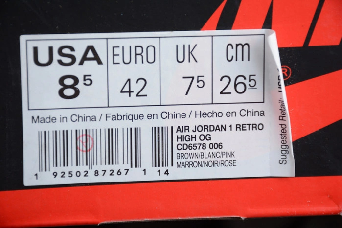 Air Jordan 1 'NYC to Paris' CD6578-006