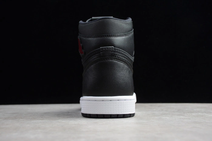 Air Jordan 1 Black Satin Gym Red 555088-060