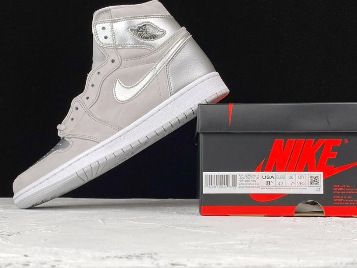 Air Jordan 1 Japan Neutral Grey Metallic Silver White DC1788-029
