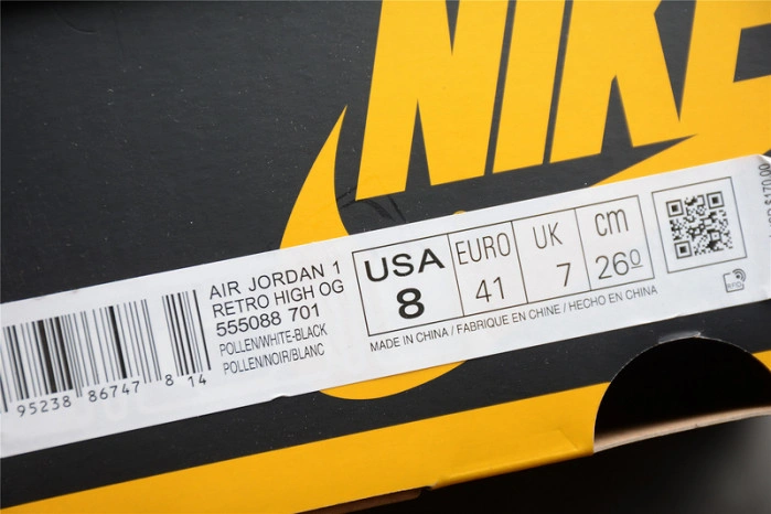 Air Jordan 1 Pollen 555088-701