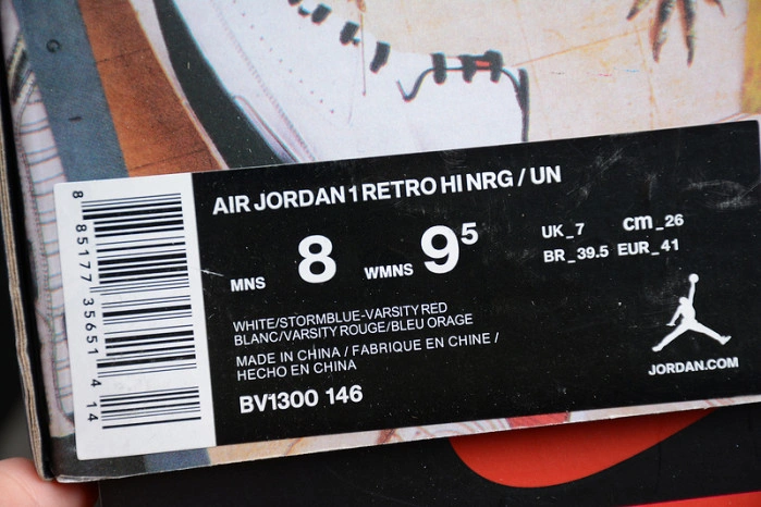 Air Jordan 1 Retro Hi Nrg Un 'Union'  BV1300-146