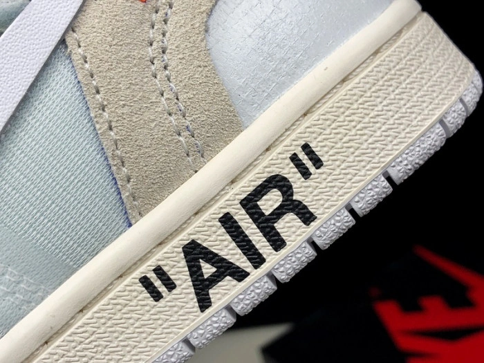 Air Jordan 1 Retro High O-W White  AQ0818-100