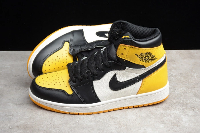 Air Jordan 1 Retro High OG 'Yellow Toe' AR1020-700