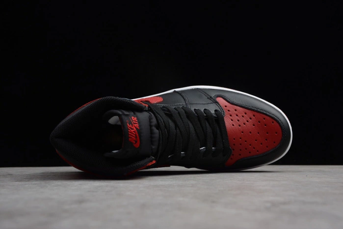 Air Jordan 1 Retro High OG Banned Bred Black Red  555088-001