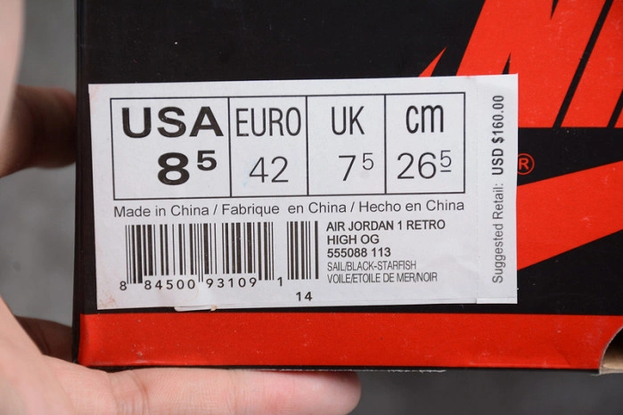 Air Jordan 1 Retro High OG “Reverse Shattered Backboard” 555088-113