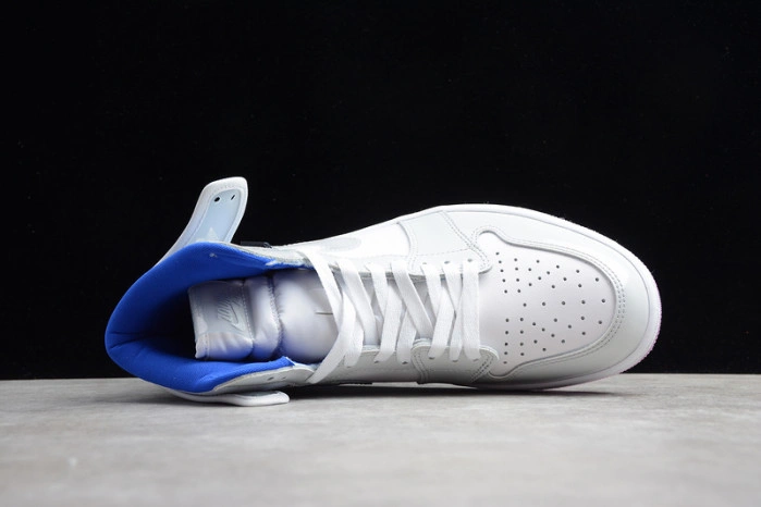 Air Jordan 1 Retro High Zoom White Racer Blue  CK6637-104