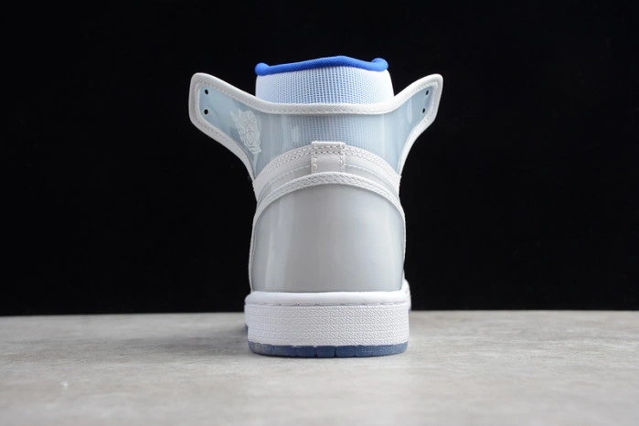 Air Jordan 1 Retro High Zoom White Racer Blue  CK6637-104