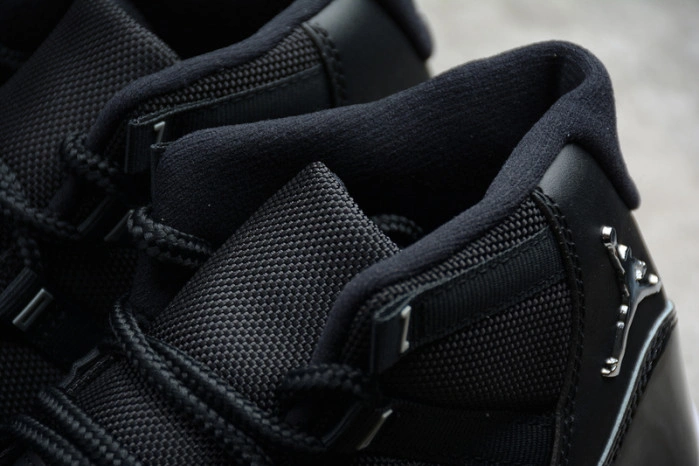 Air Jordan 11 25th Anniversary Black Silver Eyelets CT8012-011