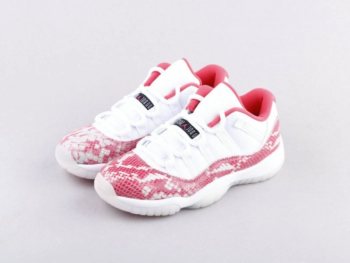Air Jordan 11 Retro Low "Pink Snakeskin"  AH7860 106
