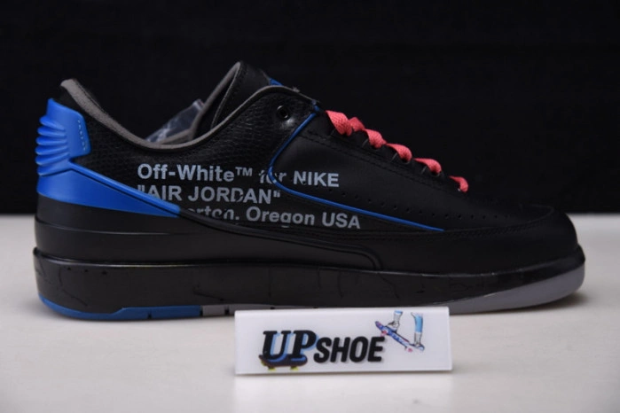 Air Jordan 2 Retro Low SP O-W Black Blue DJ4375-004