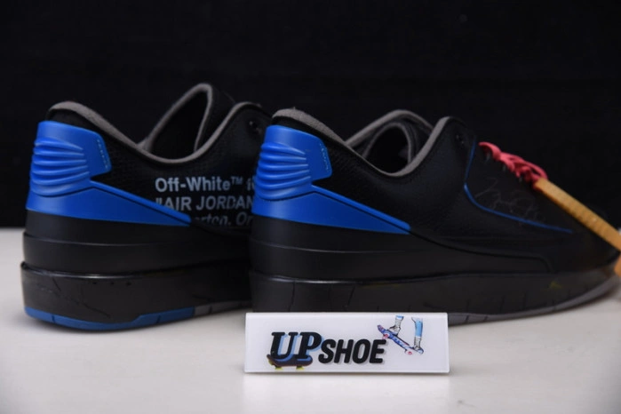 Air Jordan 2 Retro Low SP O-W Black Blue DJ4375-004