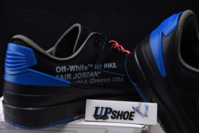 Air Jordan 2 Retro Low SP O-W Black Blue DJ4375-004