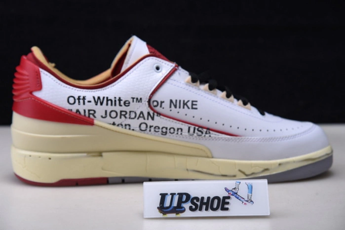 Air Jordan 2 Retro Low SP O-W White Red DJ4375-106