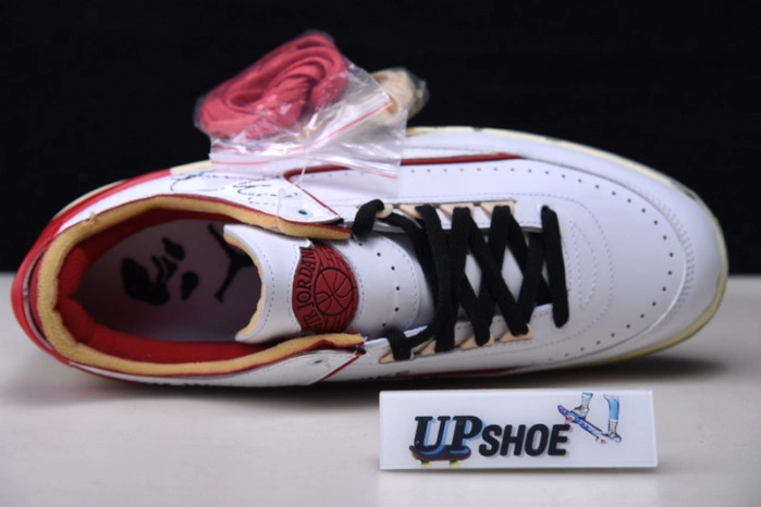Air Jordan 2 Retro Low SP O-W White Red DJ4375-106