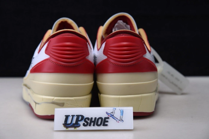 Air Jordan 2 Retro Low SP O-W White Red DJ4375-106