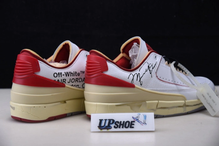 Air Jordan 2 Retro Low SP O-W White Red DJ4375-106