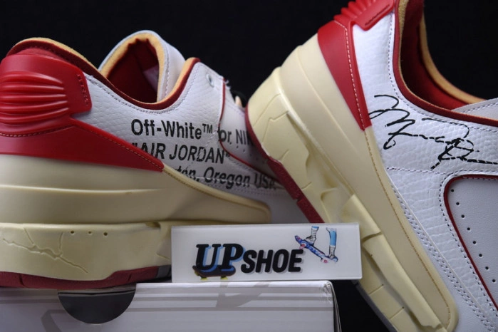 Air Jordan 2 Retro Low SP O-W White Red DJ4375-106