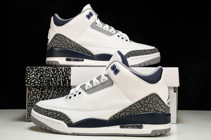 Air Jordan 3  Midnight Navy  CT8532-140