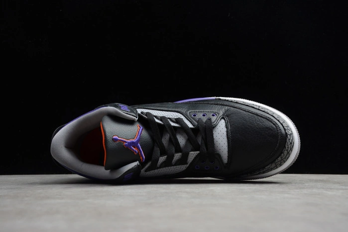 Air Jordan 3 Retro Black Court Purple CT8532-050