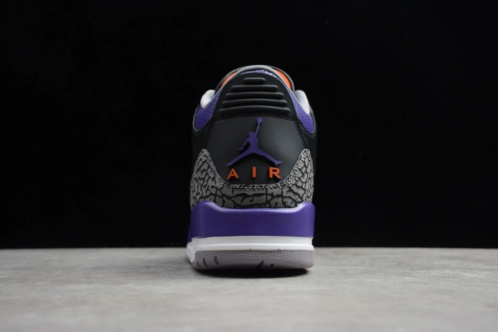Air Jordan 3 Retro Black Court Purple CT8532-050