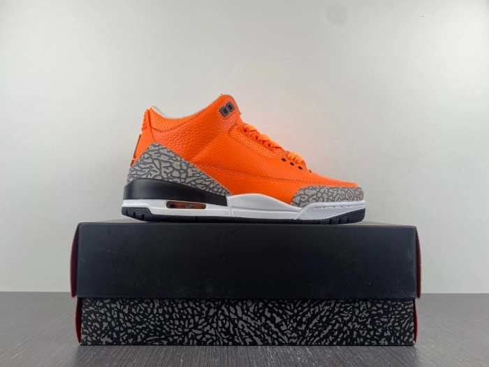 Air Jordan 3 Retro "Orange" AJ3 CT8532-801