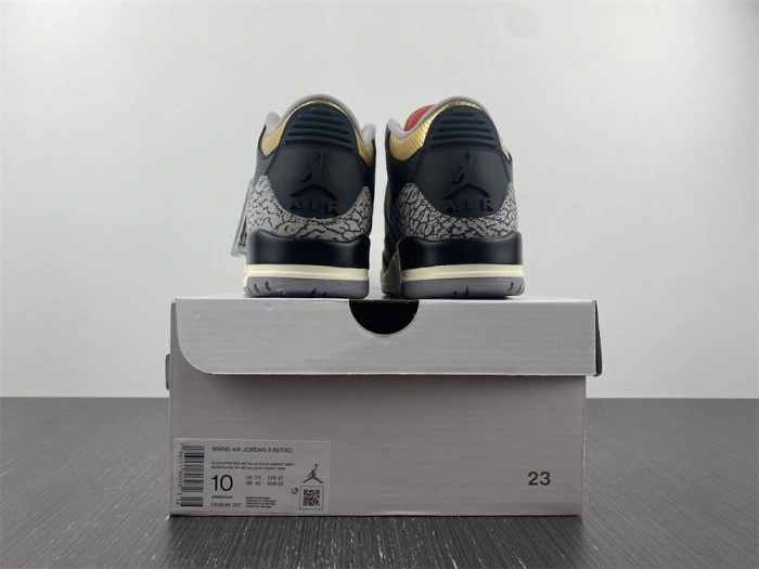 Air Jordan 3 WMNS “Black Gold” CK9246-067