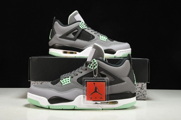 Air Jordan 4 Retro Green Glow 308497-033