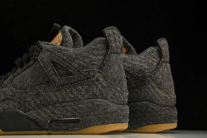 Air Jordan 4 Retro Levis NRG  Levis - Black Denim AO2571-001