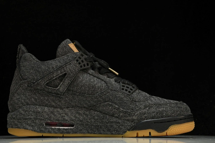 Air Jordan 4 Retro Levis NRG  Levis - Black Denim AO2571-001