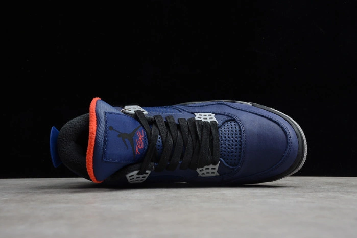 Air Jordan 4 WNTR Loyal Blue Habanero Red Black CQ9597-401