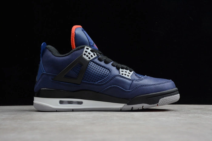 Air Jordan 4 WNTR Loyal Blue Habanero Red Black CQ9597-401