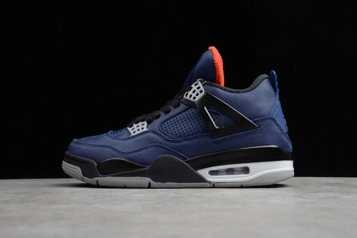 Air Jordan 4 WNTR Loyal Blue Habanero Red Black CQ9597-401