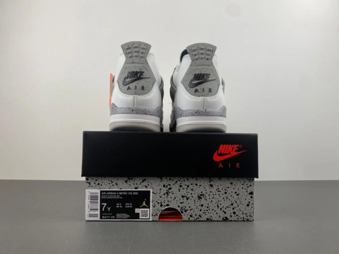 Air Jordan 4 “White Cement” 2025  FV5029-100