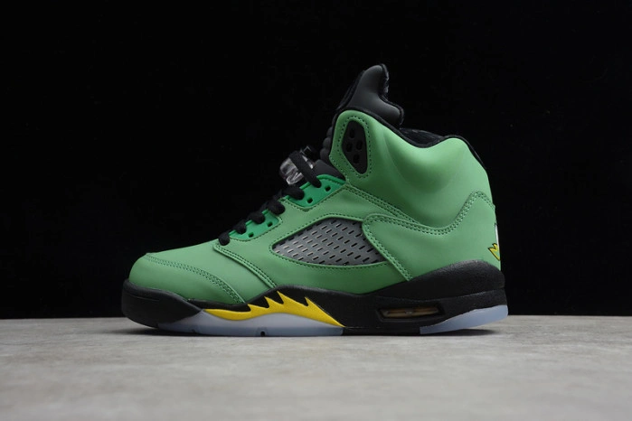 Air Jordan 5 Retro Oregon Ducks 454803-535