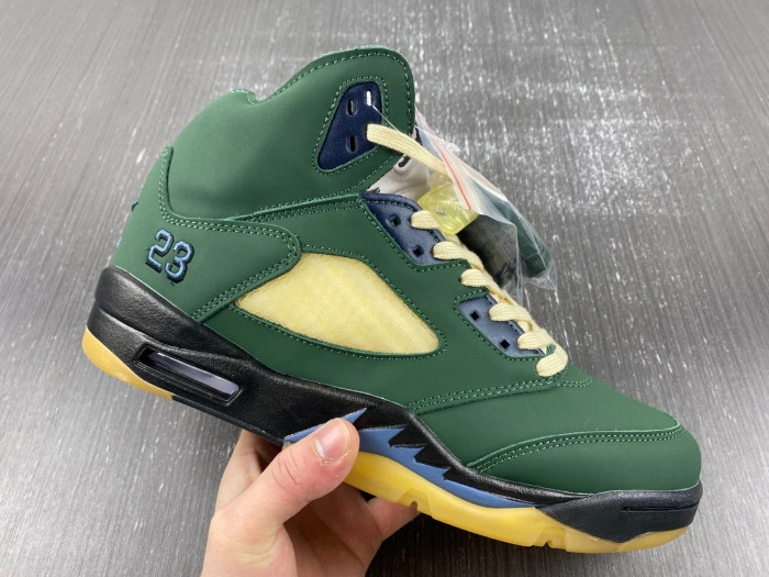 Air Jordan 5 "Navy Green” AMM  FZ5758-003