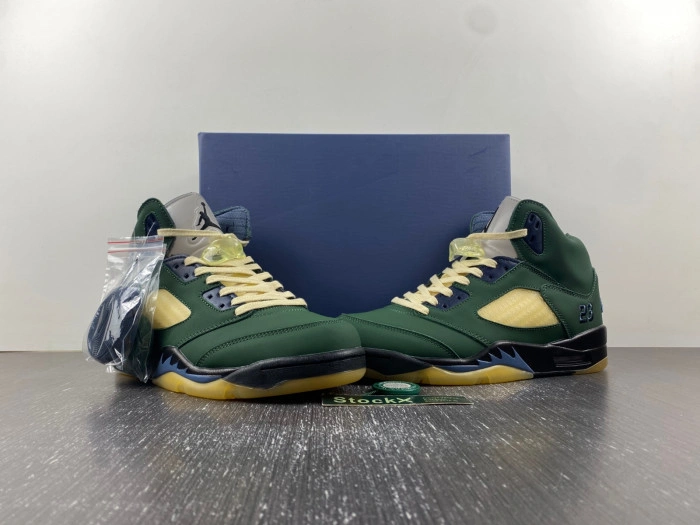 Air Jordan 5 "Navy Green” AMM  FZ5758-003