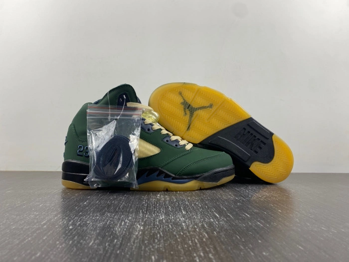 Air Jordan 5 "Navy Green” AMM  FZ5758-003