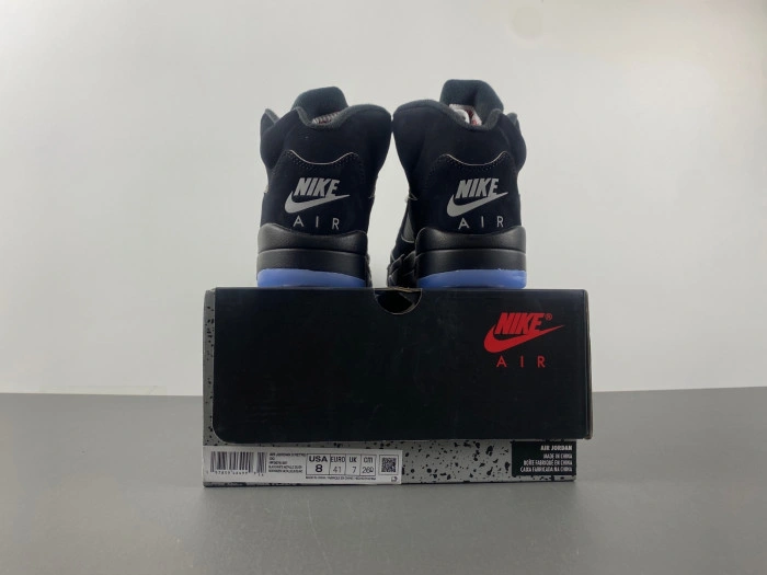 Air Jordan 5 “Black Metallic Reimagined” (2025)