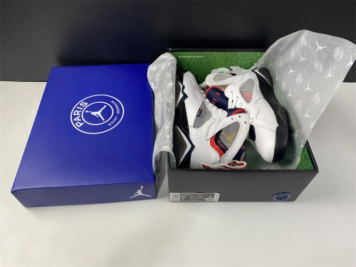 Air Jordan 7 Retro BCFC Paris Saint-Germain PSG (2021) CZ0789-105