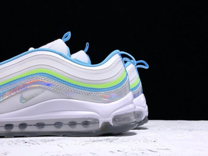 Air Max 97 UL 17 SE White Hologram Blue Women Running BV6670-101