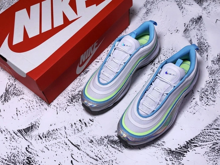 Air Max 97 UL 17 SE White Hologram Blue Women Running BV6670-101