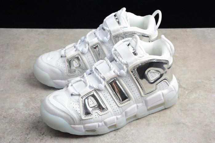 Air More Uptempo Chrome White (W) 917593-100