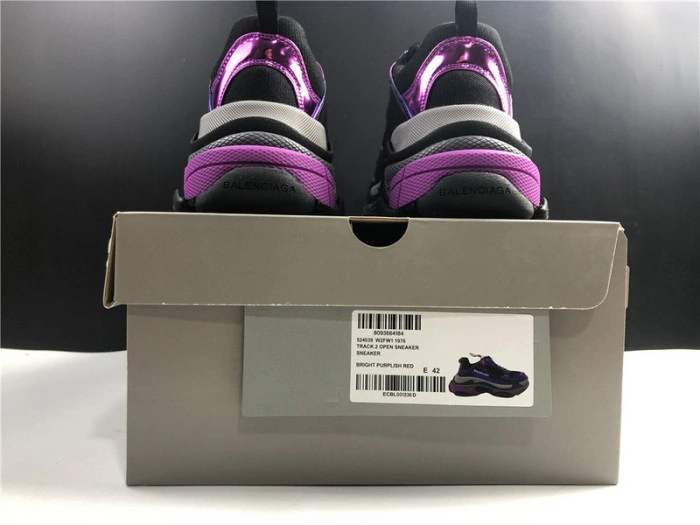BALENCIAGA Sneaker Triple.s.Gomma Bright Purplish Red 524039 W2FW1 1976