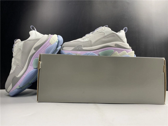 BALENCIAGA Sneaker Triple.s.Gomma Gray Purple And Pink 536737 W2FW1 1977